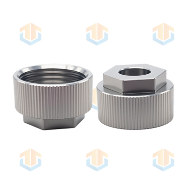 非標(biāo)定制異型螺母之六角凸臺滾花螺母